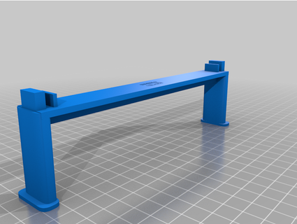 Soportes Puente scx Rollermaschine 3d print model - Mito3D