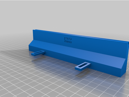 trilho recta scx máquina patinete 3d print model - Mito3D