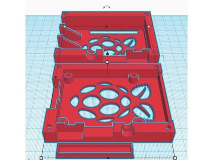 raspberry pi 3 case mdyeargin 3d print model - Mito3D
