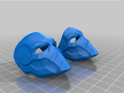 Ejderha top zaman kırıcı maske hunteofficia1 3d print model - Mito3D