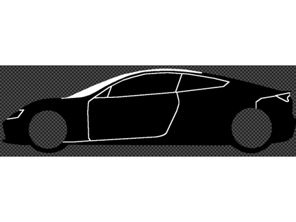 Tesla roadster chaveiro kevinb2 3d print model - Mito3D