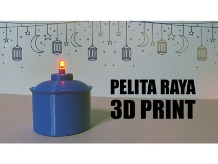 pelita oil lamp suadanwar 3d print model - Mito3D