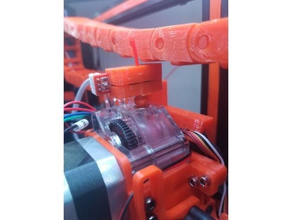 filament round sensor anycubic mega zero v1 v2 direct drive yakoholic 3d print model - Mito3D