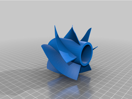 axial Ventilator Sundayrobotics 3d print model - Mito3D