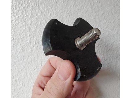 edison drill press knob kristofer cruz 3d print model - Mito3D