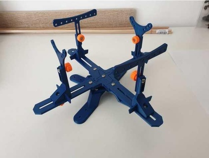 painting stand scale aircraft models kubesko 3d print model - Mito3D