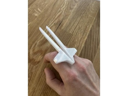 aparelho portátil v3 snactiv mão pinças mikalayka 3d print model - Mito3D