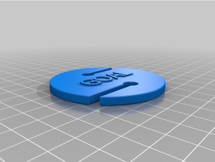 Plätzchen markierung Kekse Tor ralf01 3d print model - Mito3D
