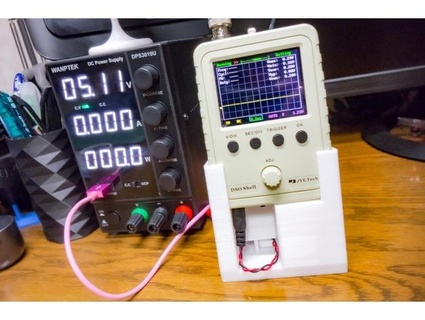 dso150 oscilloscope bureau supporter technologie tokyo oiseau 3d print model - Mito3D