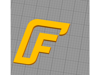 fame logo obietech 3d print model - Mito3D