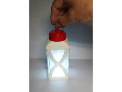 lantern led rolago 3d print model - Mito3D