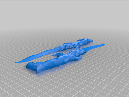 elderflame dagger resized split gvnjpg 3d print model - Mito3D