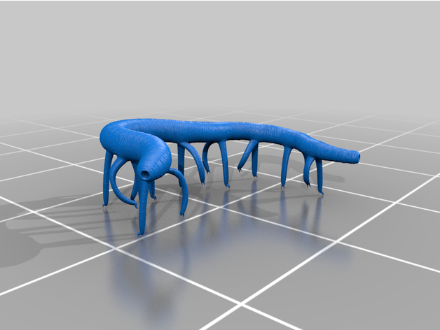 paucipodia disarmato preistorico 3D print model - Mito3D