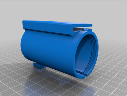 Hundebeuteldosis Hund Poop Tasche Halter Unterstützung rakoenig 3d print model - Mito3D