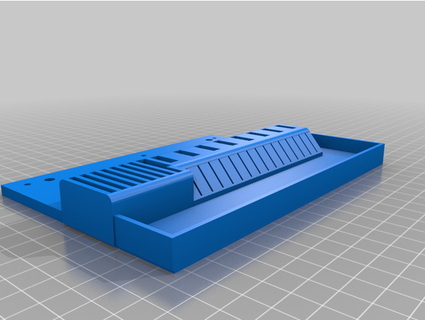 escrivaninha USB sd cartão suporte bandeja nêutronnick 3d print model - Mito3D