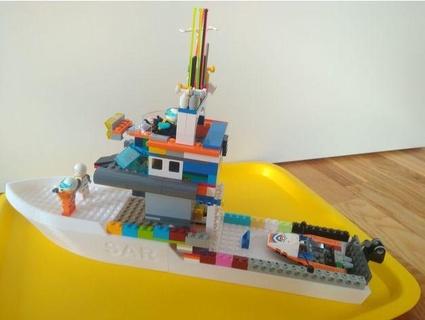 Lego kurtarmak kruvazör yapıcı zyx 3d print model - Mito3D