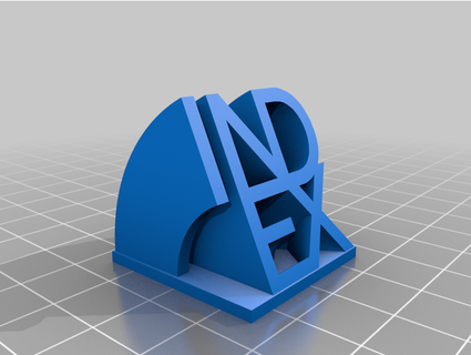 Index Logo Demo Egal 3d print model - Mito3D