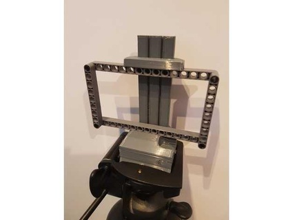 manfrotto quick release + phone holder buildbysammie 3d print model - Mito3D