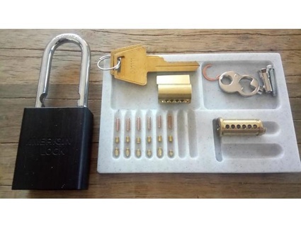 locksport lock pinning tray lpl style remix sah1376 3d print model - Mito3D