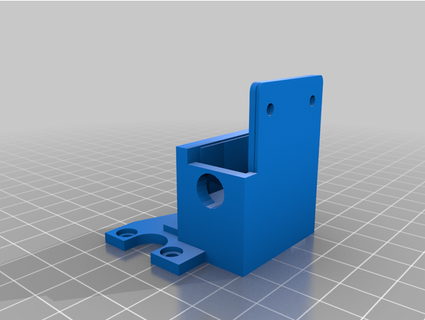 voxelab aquila filament runout sensor holder dual gear kuldeeppatel123 3d print model - Mito3D