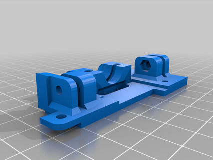 ender 5 micro-swiss direct drive dyzeend x mount luhrks 3d print model - Mito3D