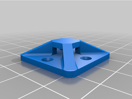 zip tie anchor screw holes gwhobbs 3d print model - Mito3D