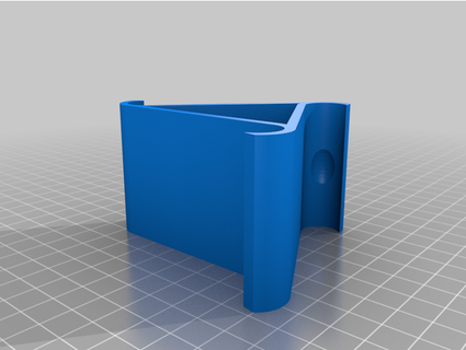 Einfachheit Dreieck Telefon Stand luizpacheco 3d print model - Mito3D