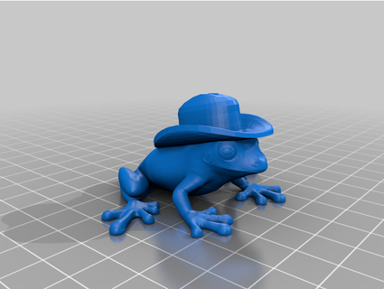 grenouille chagrin saccadé 3d print model - Mito3D