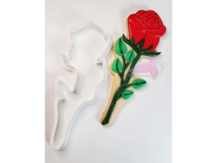 rose cookie cutter sophiathehobbit 3d print model - Mito3D