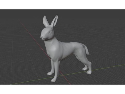 bell witch rabbit dog notonland 3d print model - Mito3D