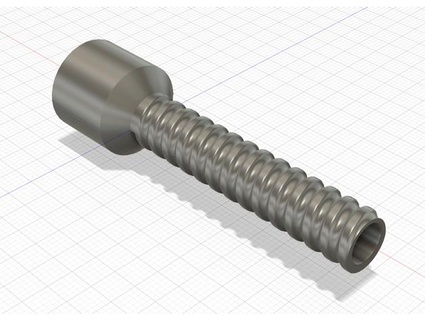 sfu1204 Balle vis écrou dissolvant transport mandrin vie Brian 3d print model - Mito3D