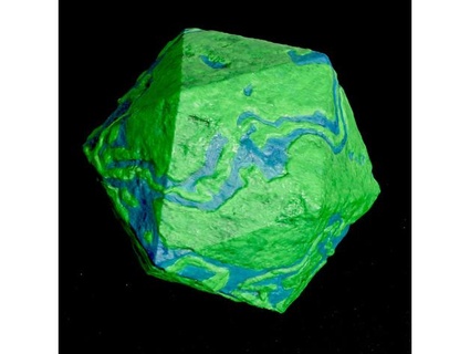 dodecaedro pianeta petal3d 3d print model - Mito3D
