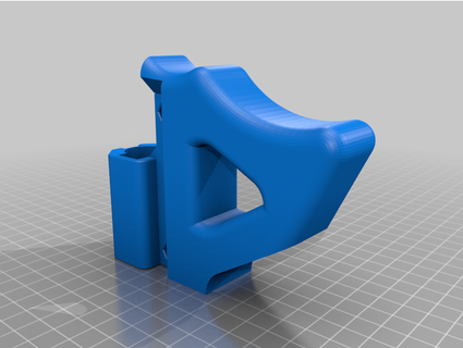 foregrip integration lynx pump jonthrow 3d print model - Mito3D