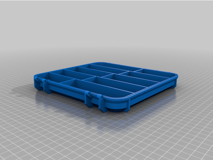entrada caja perforar hardware caso funda qwertro 3d print model - Mito3D
