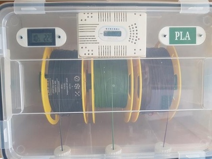 filament dryer holder jwnoordijk 3d print model - Mito3D