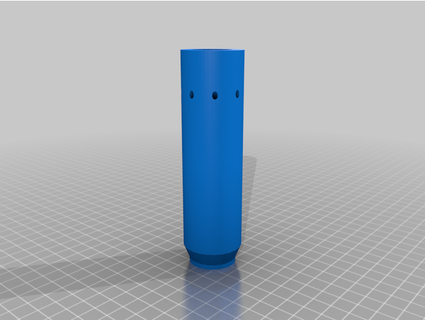 paintball silencer cocker m221 happyhipposnack 3d print model - Mito3D