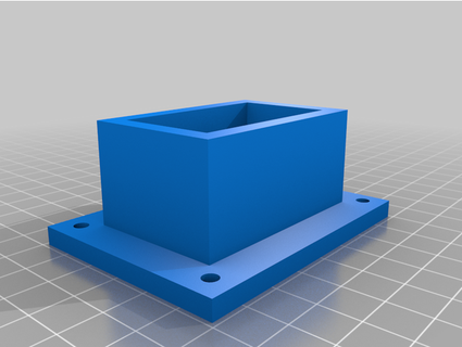 voltímetro amperímetro estante soporte cavar 3d print model - Mito3D