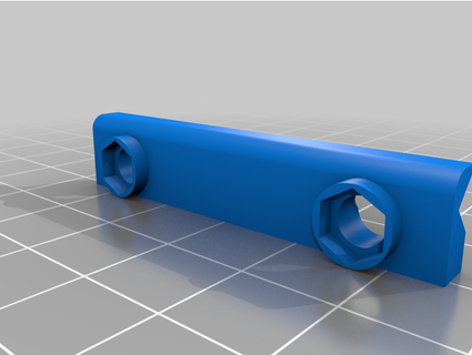 ris rail clamp 20mm airsoft catsoup85 3d print model - Mito3D