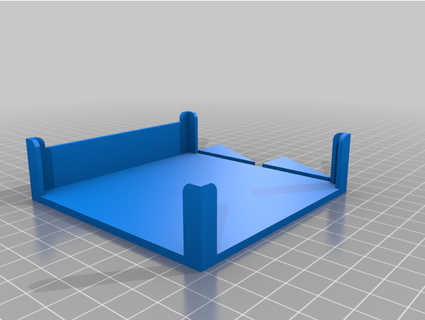 porta tacos de papel para pared escritorio gonzalols 3d print model - Mito3D