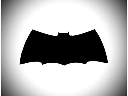 batman oscuro Caballero devoluciones inspirado cofre emblema delgado 3d print model - Mito3D