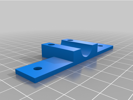 Pole montieren Halterung wetterfest Gehege Mikrometer 3d print model - Mito3D