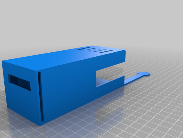 uhf caso bainha suporte mod openscad estolou 3D print model - Mito3D