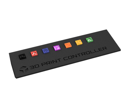octoprint botón caja t3dd4 3d print model - Mito3D