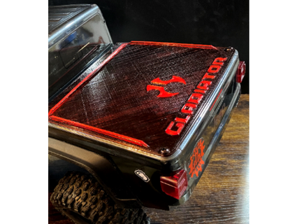 scx10iii Gladiatore letto copertina guaina Linee disegni 3d print model - Mito3D
