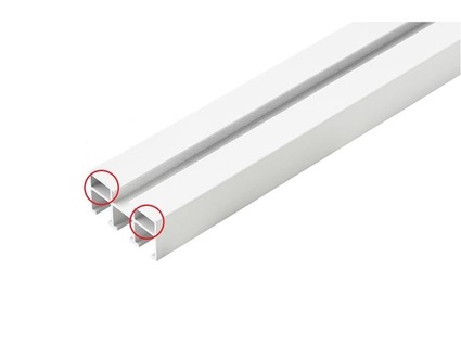 Ikea vidga 3 rails prise courant connecteur soutien romain ensemble 3d print model - Mito3D