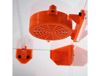 fuego alarma montar 3d acolchador 3dsourcerer 3d print model - Mito3D