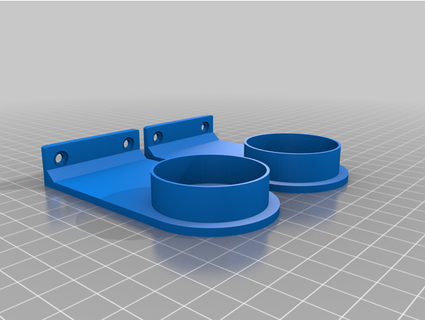 evrensel basit kağıt havlu Kulp destek botcan3d 3d print model - Mito3D