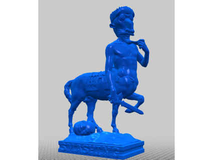 Nigel jacked canavar avcı sokratik heykel 3d print model - Mito3D