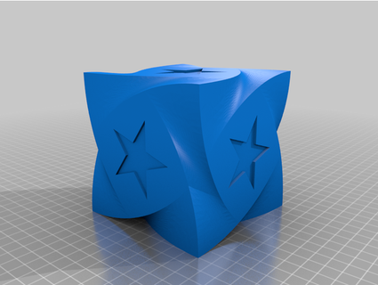 spécial cube prises 3d print model - Mito3D