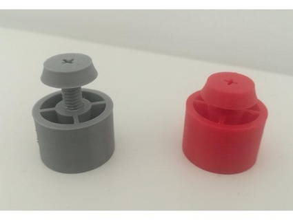rollen Verschluss Stopper gießen volet raffaeltubino 3d print model - Mito3D